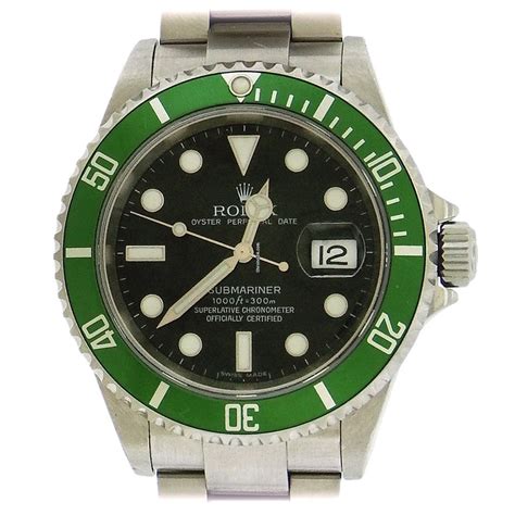 rolex ghiera verde 2009|Acquista Rolex Submariner Verde su Chrono24.